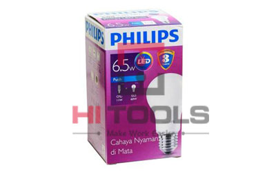 Lampu Philips LED Bulb 6.5 Watt