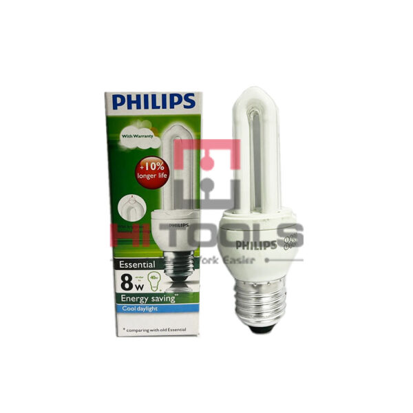 Lampu Philips Essential 8 Watt New