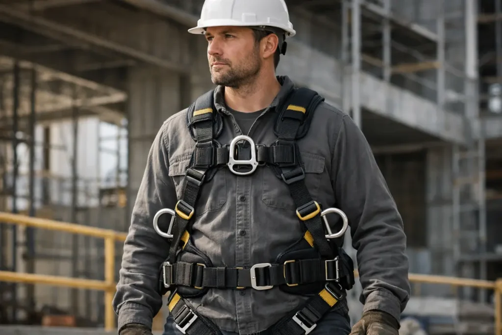 Bagian-Bagian Full Body Harness & Fungsinya Lengkap 5 Bagian-Bagian Full Body Harness dan Fungsinya