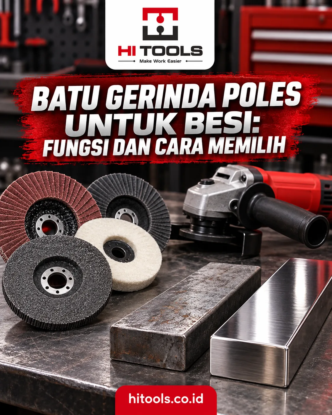 Batu Gerinda Poles untuk Besi: Fungsi dan Cara Memilih