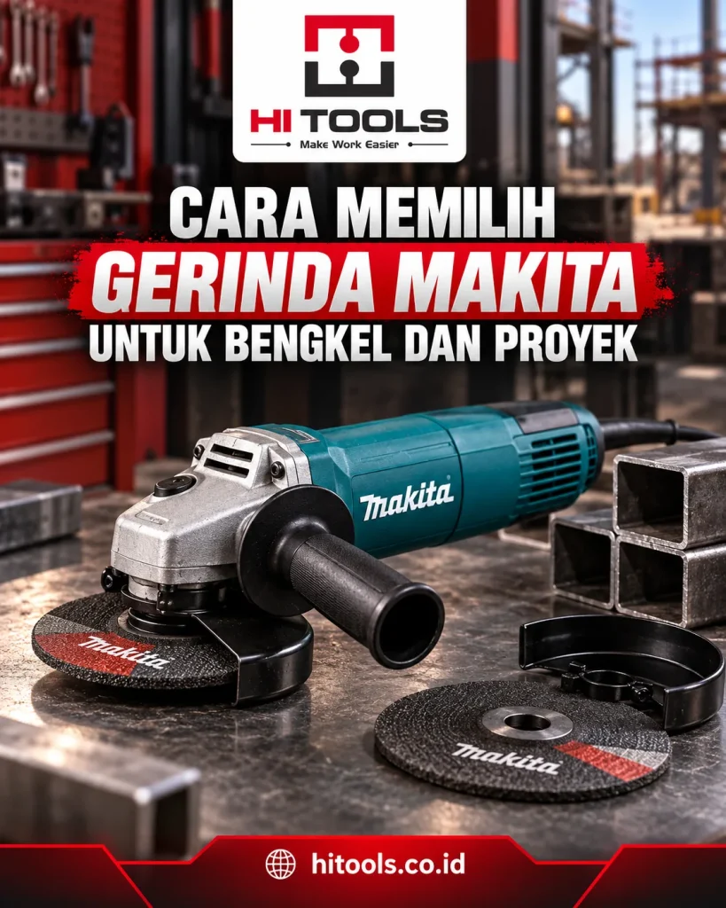 Cara Memilih Gerinda Makita untuk Bengkel dan Proyek