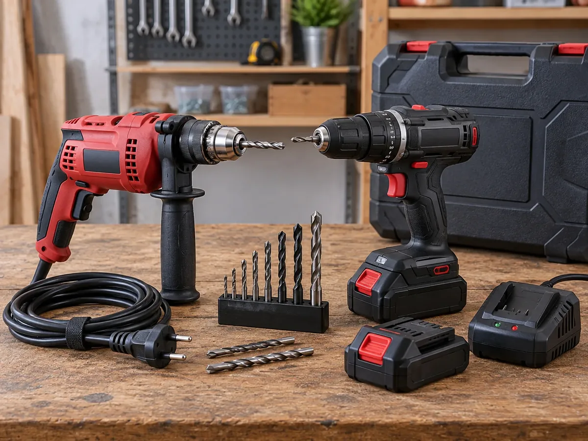 Mesin Bor Listrik vs Cordless: Mana yang Lebih Praktis? 3 Perbandingan fitur mesin bor listrik dan cordless