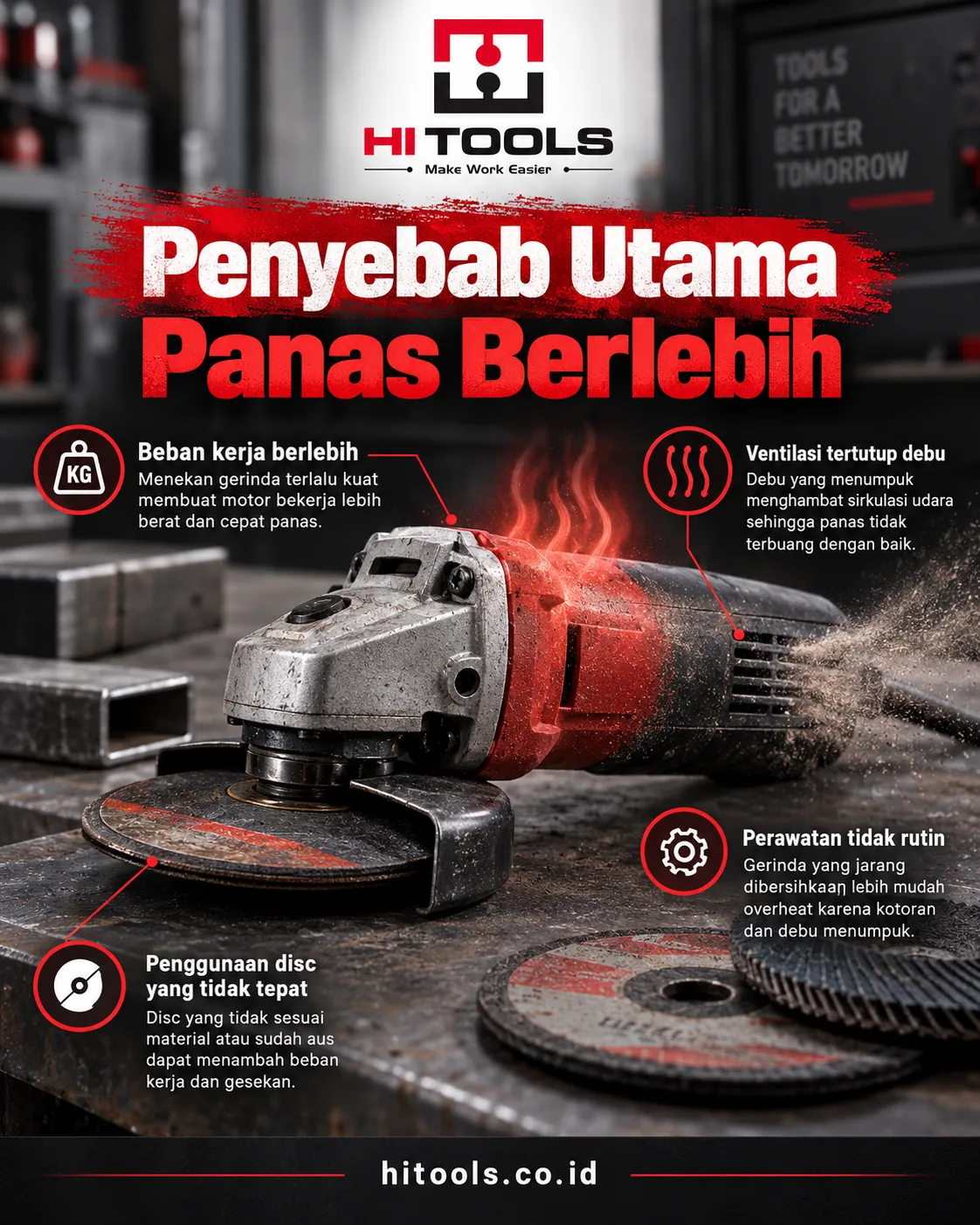 Penyebab Gerinda Tangan Cepat Panas Saat Digunakan 1 penyebab gerinda tangan cepat panas - Penyebab Gerinda Tangan Cepat Panas saat Kerja Harian